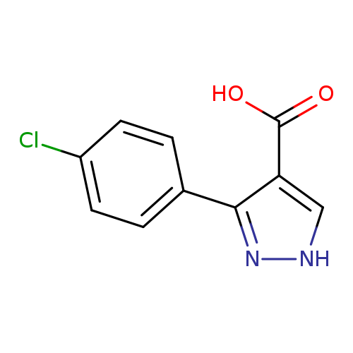 3-(4-Chlorophenyl)-1h-pyrazole-4-carboxylic acid