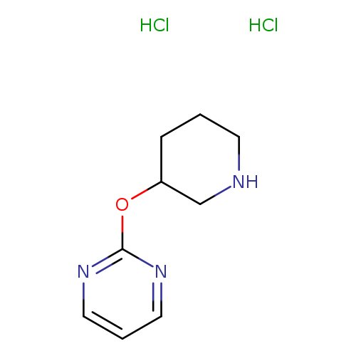 2-(3-piperidinyloxy)-pyrimidine dihydrochloride