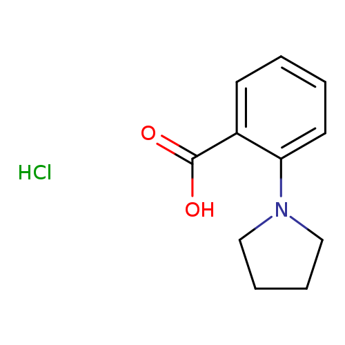 2-(Pyrrolidin-1-yl)benzoic acid hydrochloride