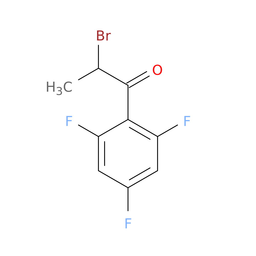 2-bromo-1-(2,4,6-trifluorophenyl)propan-1-one