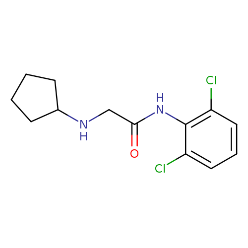 2-(cyclopentylamino)-N-(2,6-dichlorophenyl)acetamide