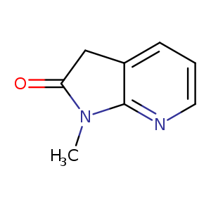 2H-Pyrrolo[2,3-b]pyridin-2-one, 1,3-dihydro-1-methyl-
