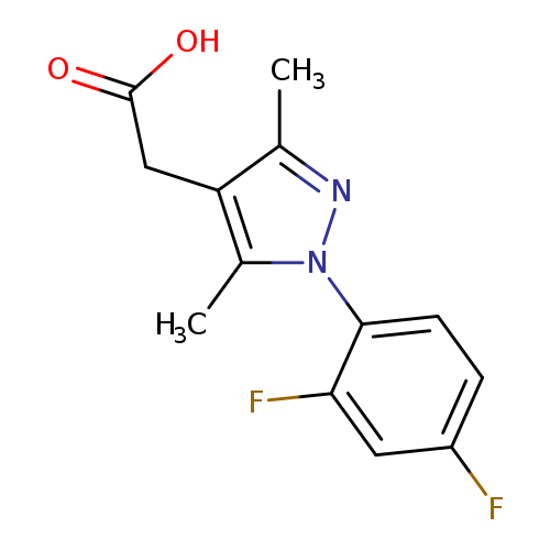 [1-(2,4-Difluorophenyl)-3,5-dimethyl-1h-pyrazol-4-yl]acetic acid