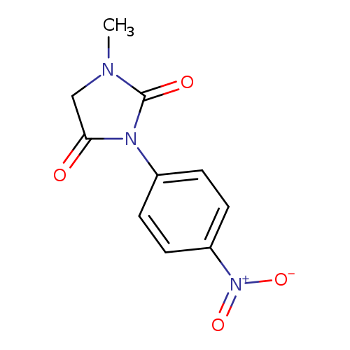 1-methyl-3-(4-nitrophenyl)imidazolidine-2,4-dione