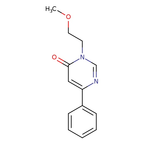3-(2-methoxyethyl)-6-phenyl-3,4-dihydropyrimidin-4-one