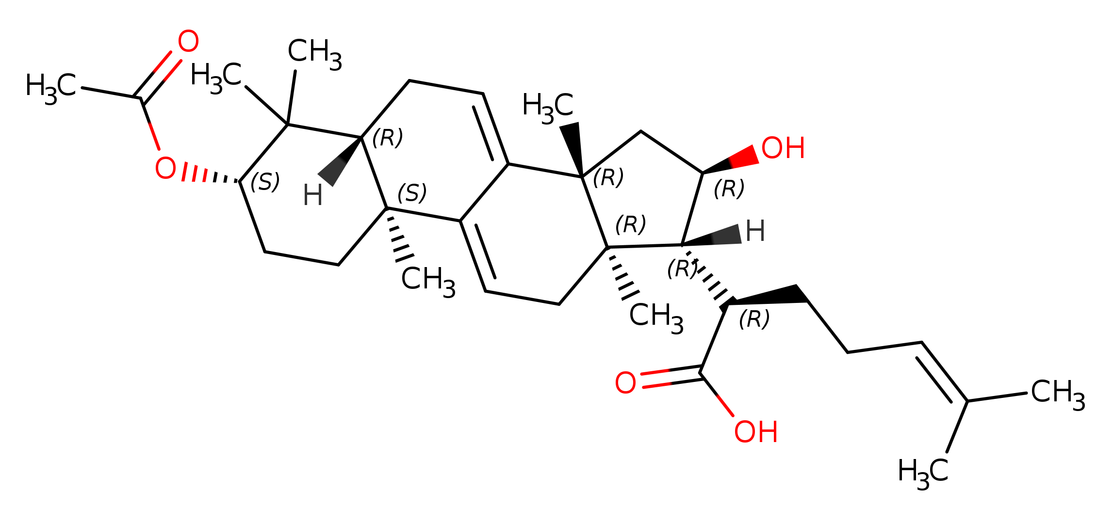 3-O-Acetyl-16α-hydroxydehydrotrametenolic acid