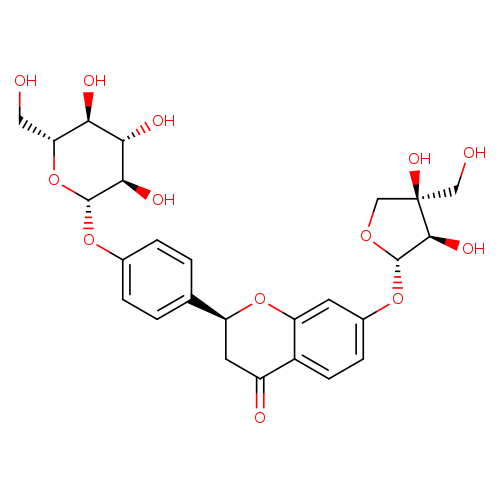 Liguiritigenin-7-O-D-apiosyl-4'-O-D-glucoside