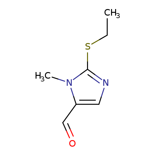 2-(ETHYLSULFANYL)-1-METHYL-1H-IMIDAZOLE-5-CARBALDEHYDE