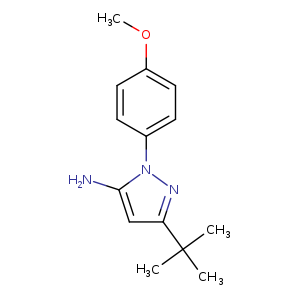 3-(tert-Butyl)-1-(4-methoxyphenyl)-1H-pyrazol-5-amine