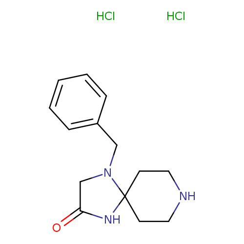 4-benzyl-1,4,8-triazaspiro[4.5]decan-2-one dihydrochloride