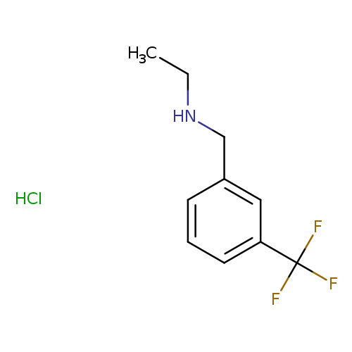ethyl({[3-(trifluoromethyl)phenyl]methyl})amine hydrochloride