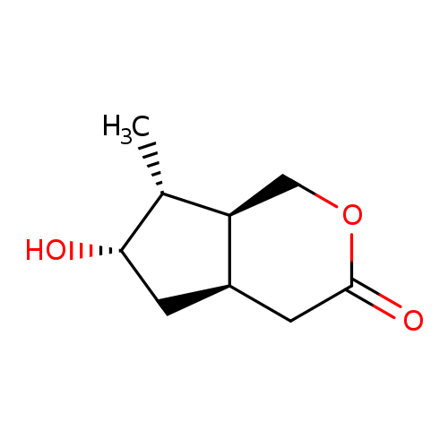 Cyclopenta[c]pyran-3(1H)-one, hexahydro-6-hydroxy-7-methyl-, (4aR,6S,7R,7aS)-