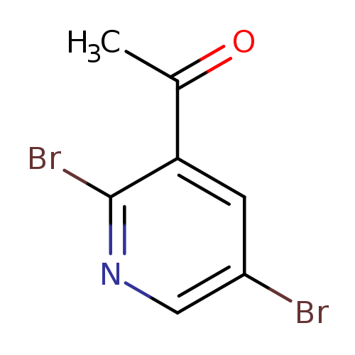 1-(2,5-dibromopyridin-3-yl)ethan-1-one