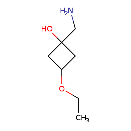 1-(aminomethyl)-3-ethoxycyclobutan-1-ol