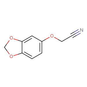 2-(Benzo[d][1,3]dioxol-5-yloxy)acetonitrile