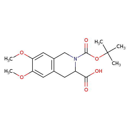 6,7-DIMETHOXY-3,4-DIHYDRO-1H-ISOQUINOLINE-2,3-DICARBOXYLIC ACID 2-TERT-BUTYL ESTER