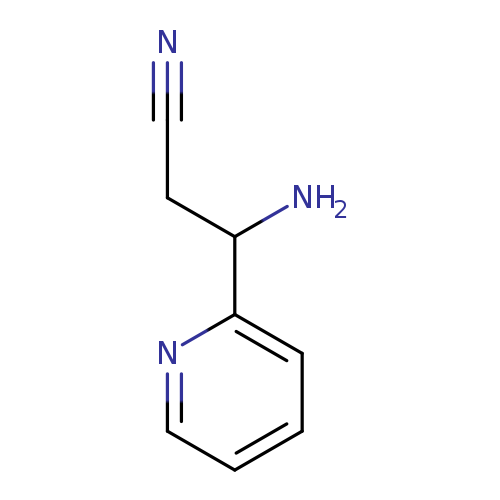 3-Amino-3-(pyridin-2-yl)propanenitrile