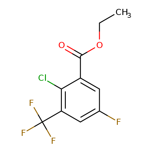 Ethyl 2-chloro-5-fluoro-3-(trifluoromethyl)benzoate