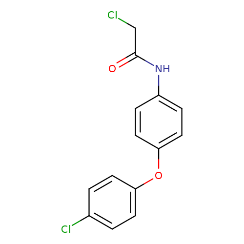 2-Chloro-N-[4-(4-chlorophenoxy)phenyl]acetamide