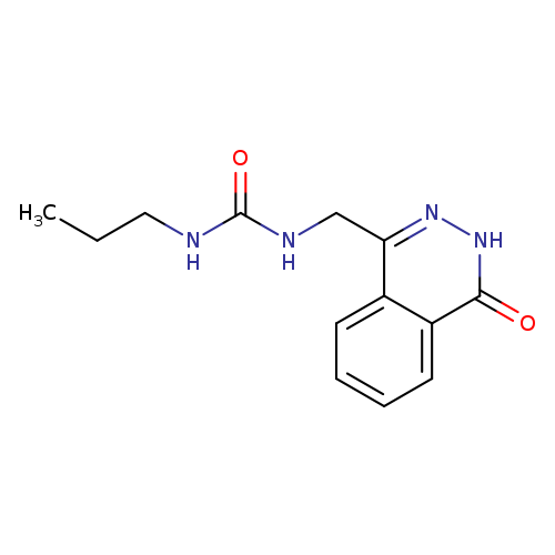 1-[(4-oxo-3,4-dihydrophthalazin-1-yl)methyl]-3-propylurea