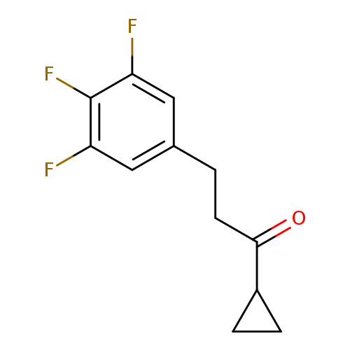 Cyclopropyl 2-(3,4,5-trifluorophenyl)ethyl ketone