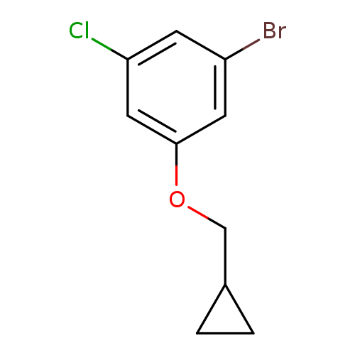 1-bromo-3-chloro-5-(cyclopropylmethoxy)benzene