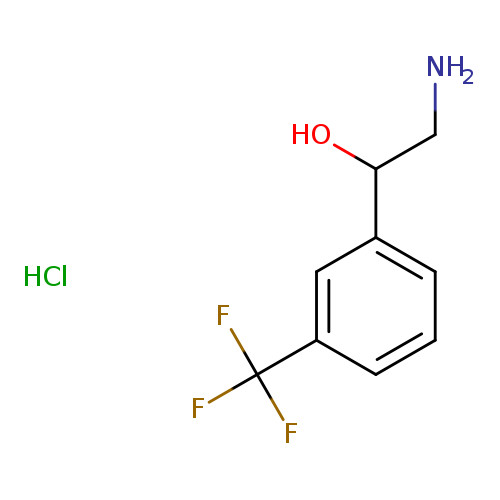 2-amino-1-[3-(trifluoromethyl)phenyl]ethan-1-ol hydrochloride