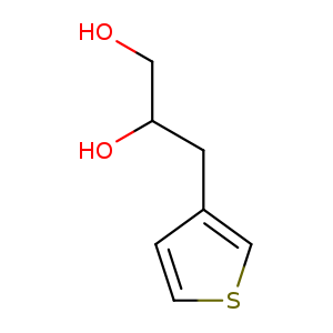 3-(thiophen-3-yl)propane-1,2-diol