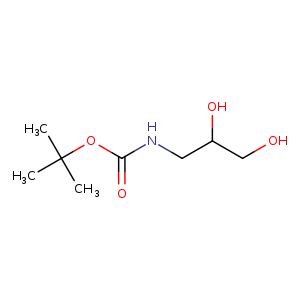 Carbamic acid, N-(2,3-dihydroxypropyl)-, 1,1-dimethylethyl ester