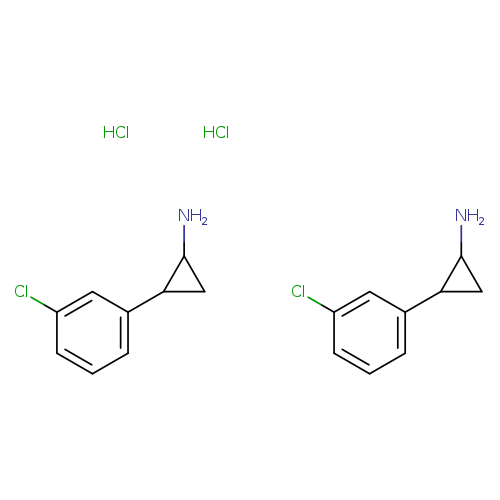 trans-2-(3-Chlorophenyl)cyclopropanamine Hydrochloride
