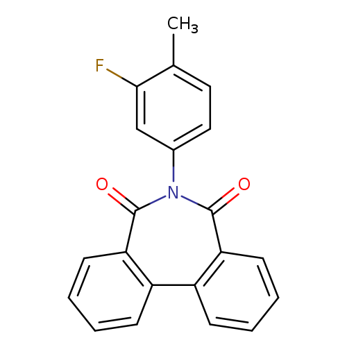 9-(3-fluoro-4-methylphenyl)-9-azatricyclo[9.4.0.0^{2,7}]pentadeca-1(11),2(7),3,5,12,14-hexaene-8,10-dione