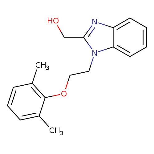 (1-(2-(2,6-dimethylphenoxy)ethyl)-1H-benzimidazol-2-yl)methanol