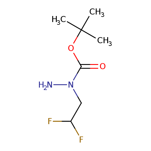 N-(2,2-difluoroethyl)(tert-butoxy)carbohydrazide