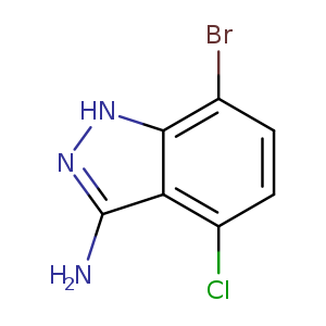 7-Bromo-4-chloro-1H-indazol-3-amine