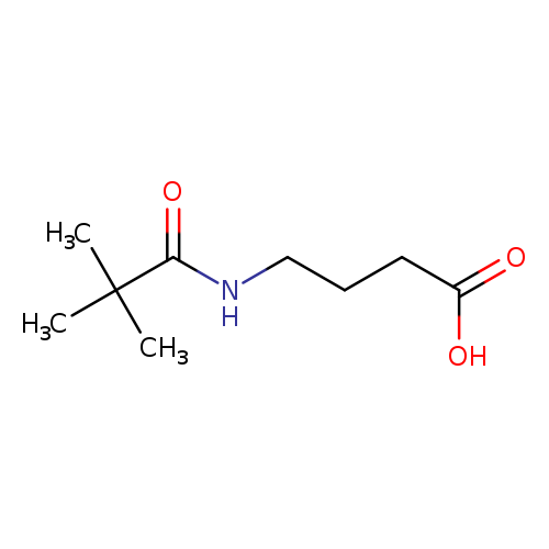 4-[(2,2-dimethylpropionyl)amino]butyric acid