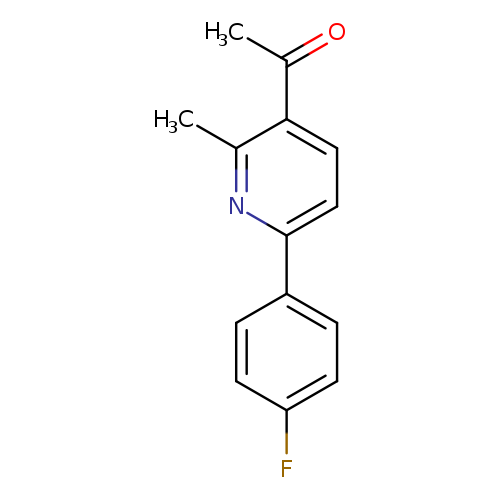 1-(6-(4-FLUOROPHENYL)-2-METHYLPYRIDIN-3-YL)ETHANONE