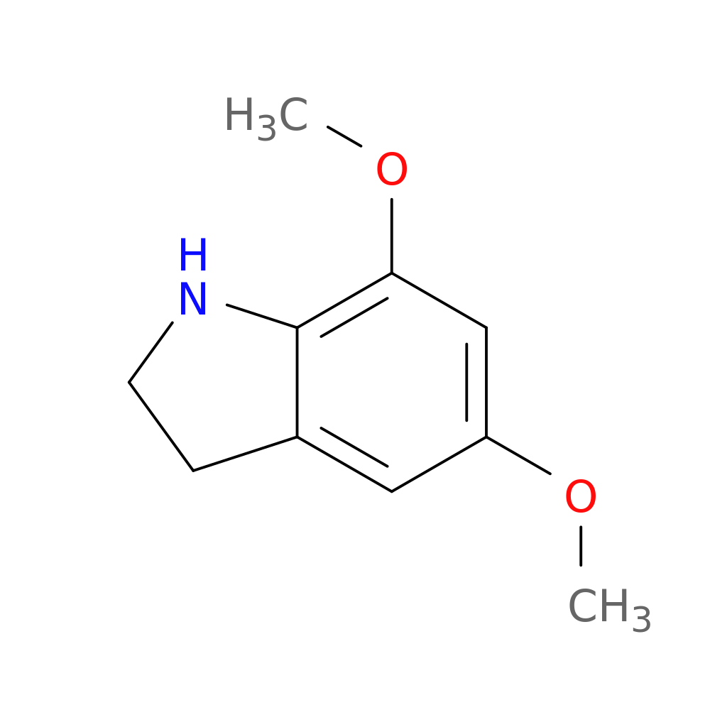 5,7-dimethoxy-2,3-dihydro-1H-indole