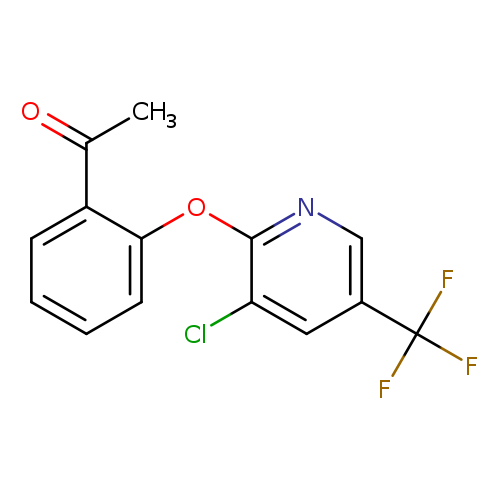 1-(2-{[3-chloro-5-(trifluoromethyl)pyridin-2-yl]oxy}phenyl)ethan-1-one