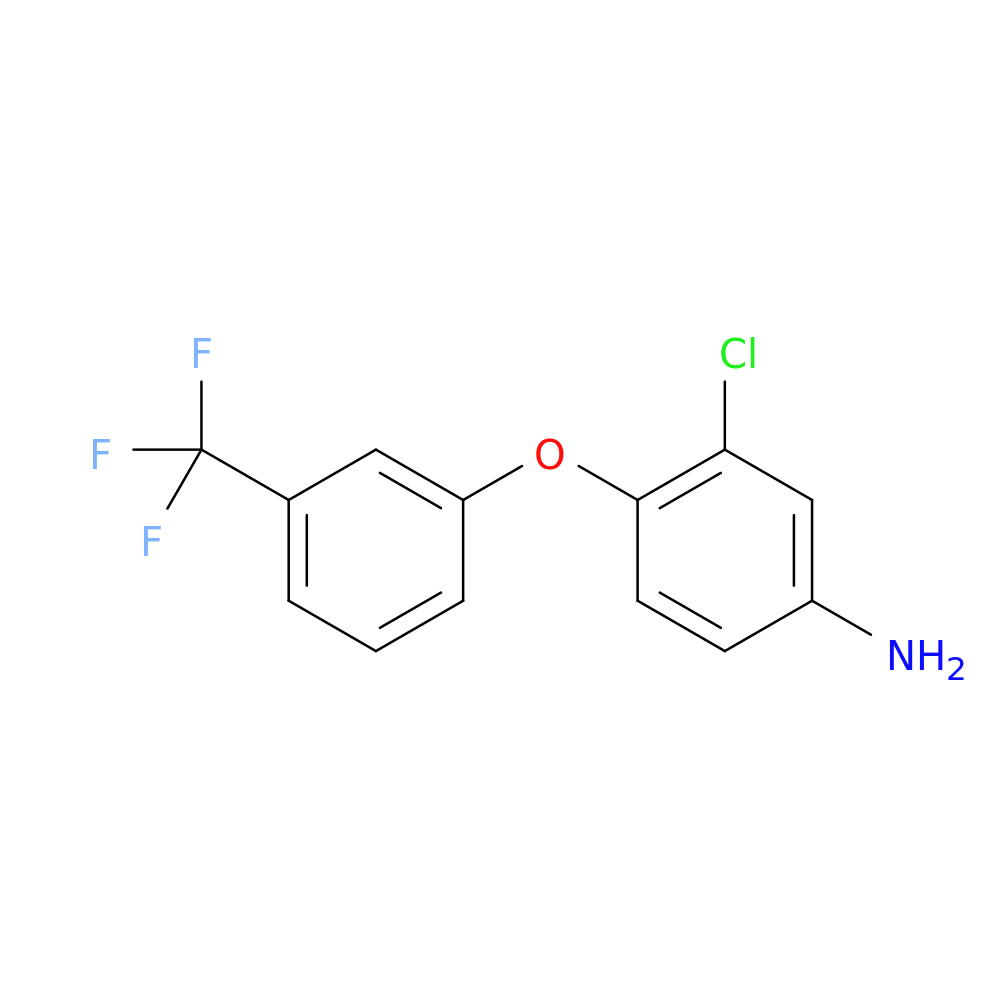 3-Chloro-4-(3-trifluoromethyl-phenoxy)-phenylamine
