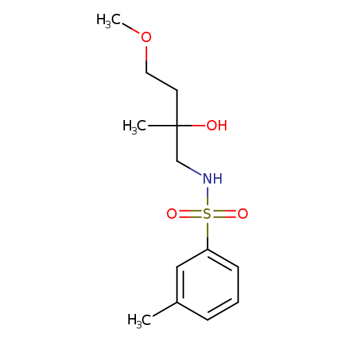 4-methoxy-2-[(3-methylbenzenesulfonamido)methyl]butan-2-ol