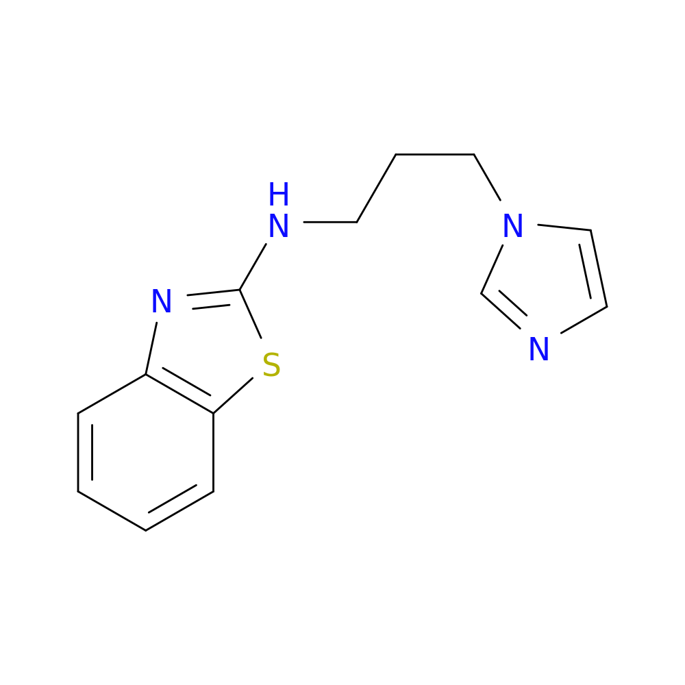 N-[3-(1H-imidazol-1-yl)propyl]-1,3-benzothiazol-2-amine