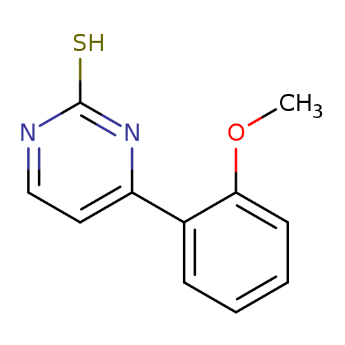 4-(2-methoxyphenyl)-2-pyrimidinethiol
