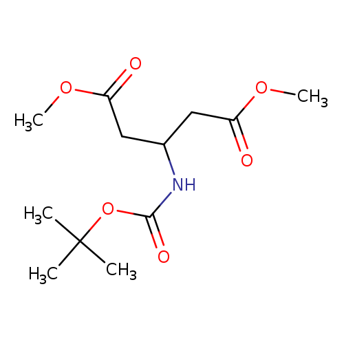 Dimethyl 3-[(tert-butoxycarbonyl)amino]pentanedioate