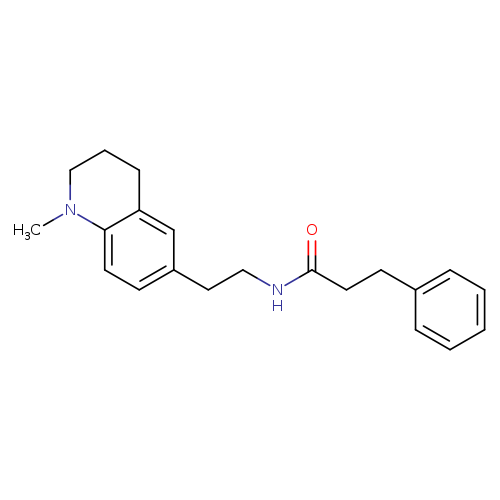 N-[2-(1-methyl-1,2,3,4-tetrahydroquinolin-6-yl)ethyl]-3-phenylpropanamide