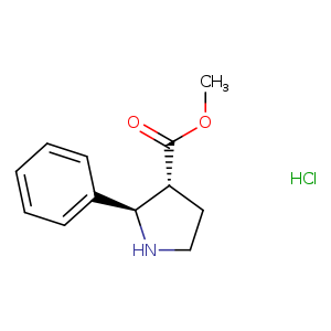 trans-Methyl 2-phenylpyrrolidine-3-carboxylate hydrochloride