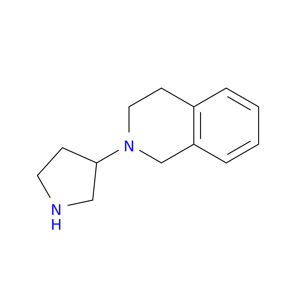 2-(Pyrrolidin-3-yl)-1,2,3,4-tetrahydroisoquinoline dihydrochloride