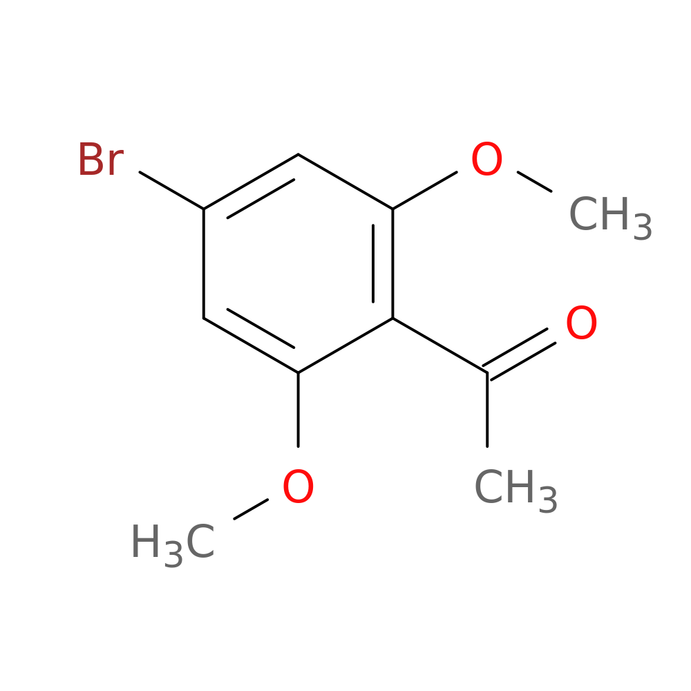 1-(4-bromo-2,6-dimethoxyphenyl)ethan-1-one