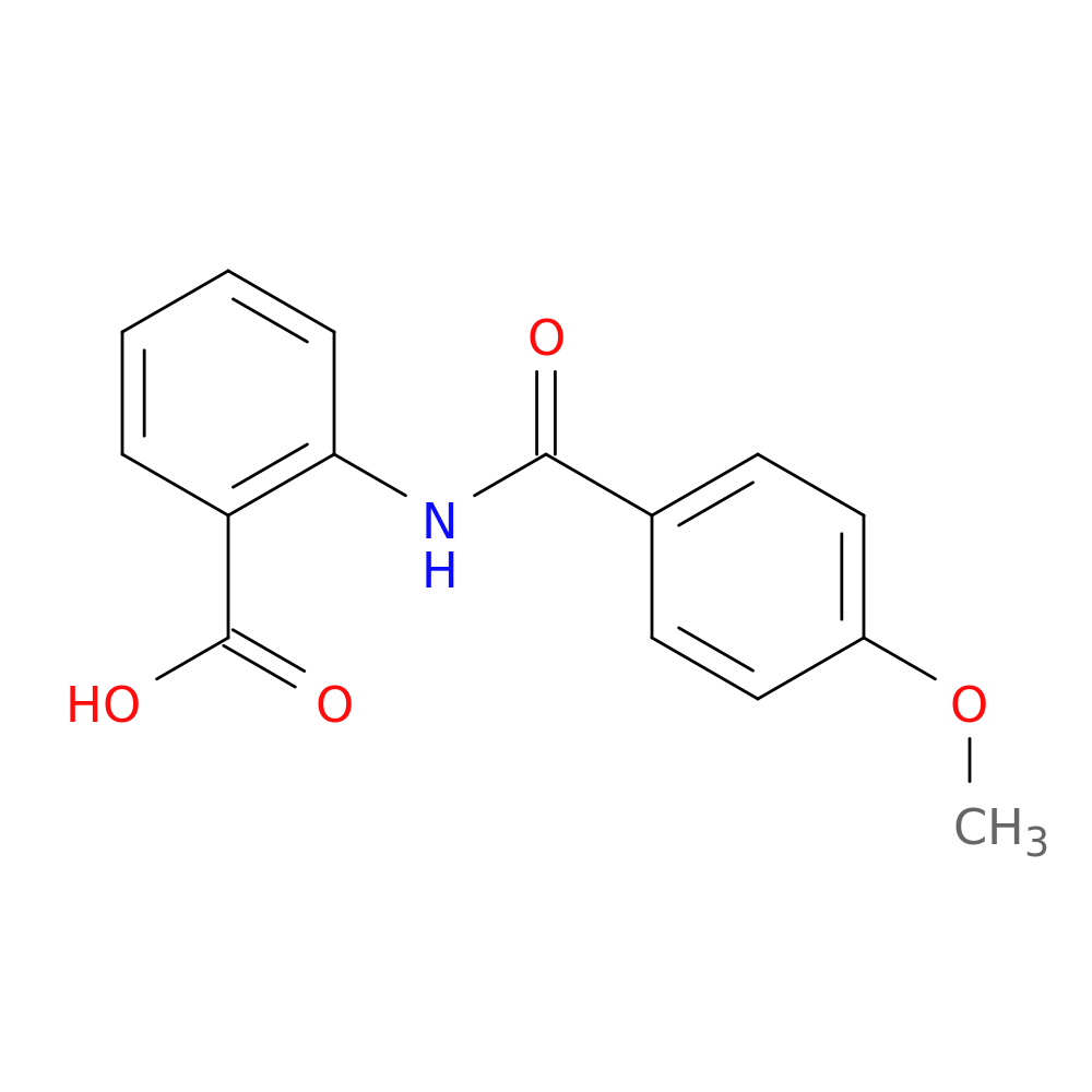 2-(4-Methoxybenzamido)benzoic acid