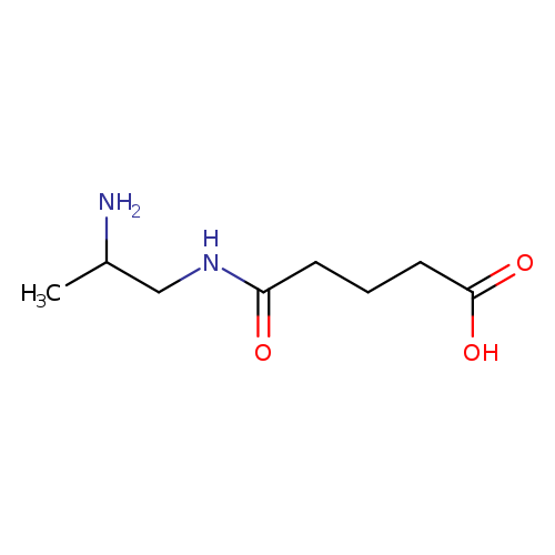 4-[(2-aminopropyl)carbamoyl]butanoic acid