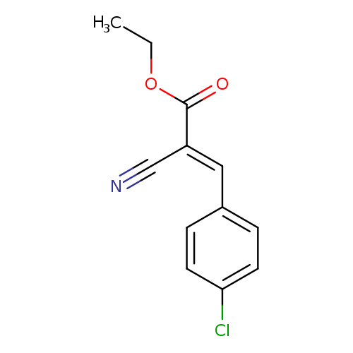 Ethyl (2E)-3-(4-chlorophenyl)-2-cyano-2-propenoate